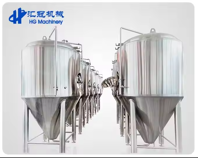 Equipo de fermentación de máquina de cervecería de línea de producción de cerveza artesanal completa de 500L profesional