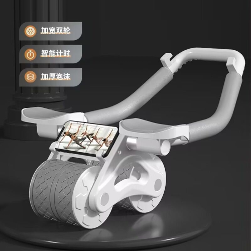 自動回彈健腹輪