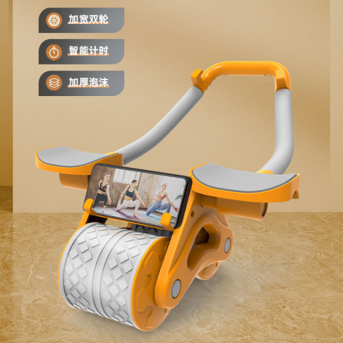 自動回彈健腹輪