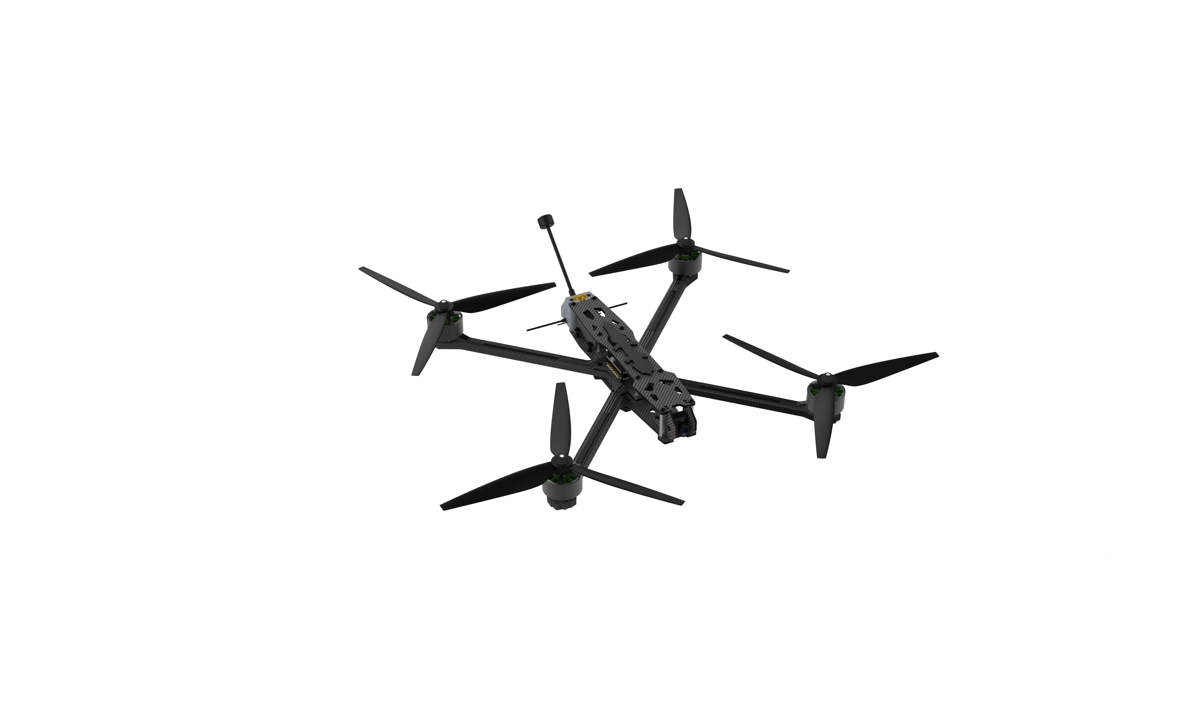 10-inch Fixed Bracket Carbon Fiber Long-Endurance Camera High-Speed Racing FPV Drone