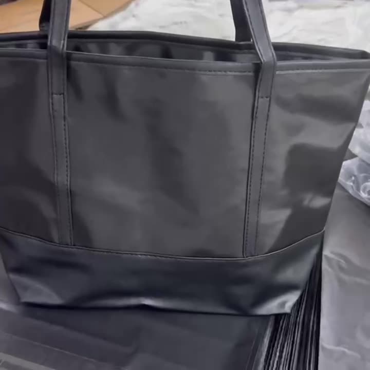 新款时尚简约牛津布防水大容量妈妈包