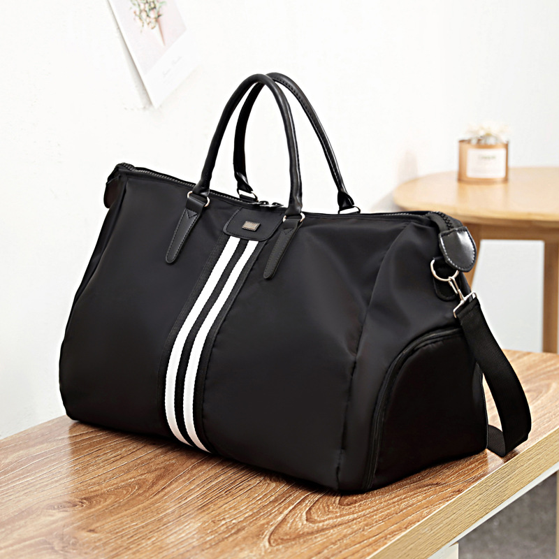 大容量短途行李袋轻便防水出差旅游包健身单肩斜挎