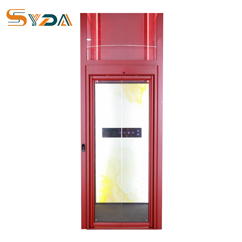 高品质家用观光升降梯，2层别墅适用，液压驱动，尽享居家视野