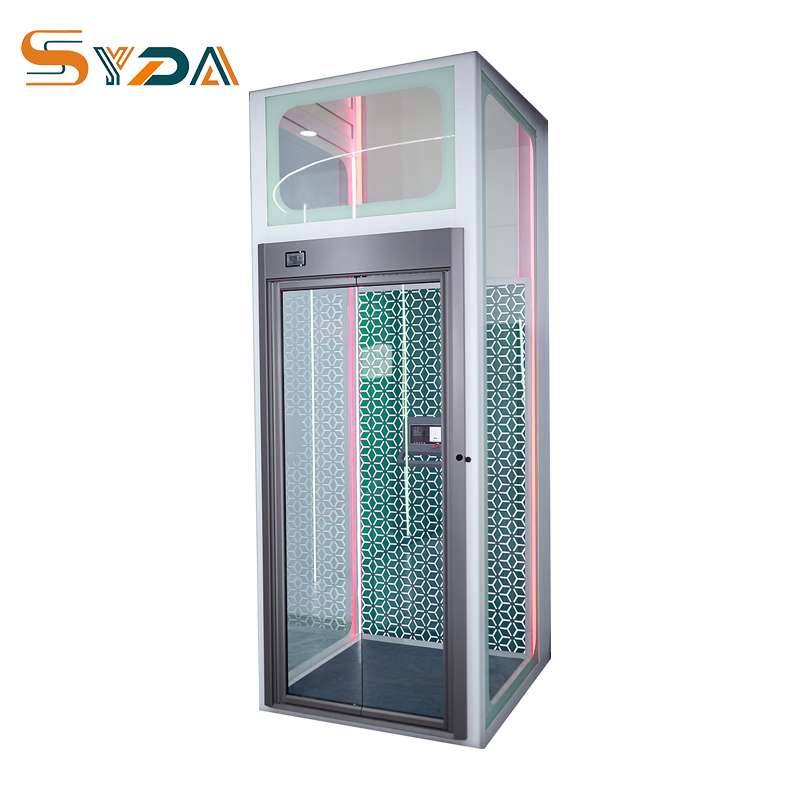 ホットセール省エネ屋内屋外 小型個人向け中古格安工場別荘 油圧トラクションシステム ホームスマートエレベーター